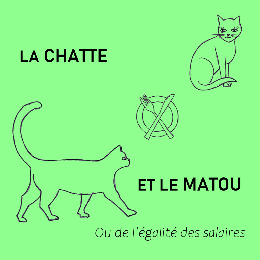 la chatte et le matou fable Alexandra JOY